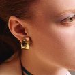 画像3: BIKO - Phoebe Hoops Medium - フィービー フープピアス M - Gold (3)