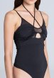 画像8: ESTHÉ - Contrast Layered Bodysuit  トレイヤード ボディスーツ - Black (8)