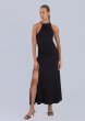 画像6: ESTHE - Asymmetric Neckline Maxi Dress アシンメトリーネックラインドレス- Black (6)