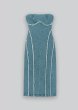 画像8: ESTHE - Denim Corset Dress  デニムコルセットチューブドレス - Blue Denim (8)