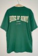 画像1: HOUSE OF SUNNY - 'HACKNEY' Logo Tee ロゴTシャツ - Pine Green (1)