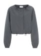 画像2: HOSBJERG - Philadelphia Jacket フィラデルフィアクロップジャケット - Dark Grey (2)