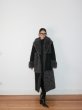 画像9: STAND STUDIO - Becky Coat  ブロックデザインコート - Black/Grey (9)