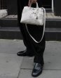 画像11: MEDEA - Nina Small Bag - White Leather (11)