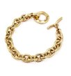 画像1: BIKO - Ava Bracelet アバ チェーンブレスレット - Gold (1)