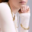 画像2: BIKO - Chloe Bracelet クロエチェーンブレスレット - Gold (2)