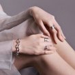 画像2: BIKO - Chloe Bracelet クロエチェーンブレスレット - Silver (2)