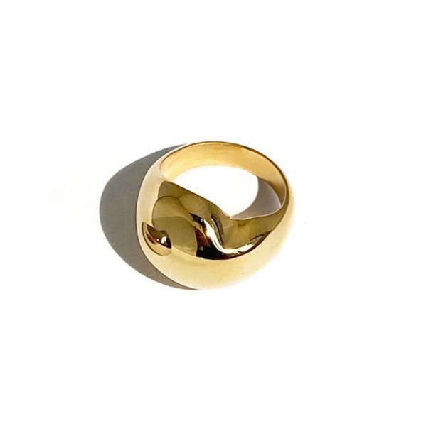 画像1: BIKO - Colette Ring Large コレットリング L - Gold (1)