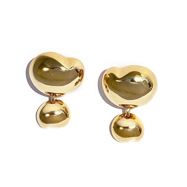 画像1: BIKO - Franca Studs - フランカ スタッズピアス - Gold (1)