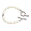 画像1: BIKO -  Muse Pearl Bracelet ミューズ淡水パールブレスレット - Silver  (1)