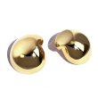 画像1: BIKO - Nicola Studs - Large ニコラ スタッズピアスL - Gold (1)