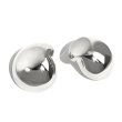 画像1: BIKO - Nicola Studs - Large ニコラ スタッズピアスL - Silver (1)