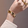 画像5: BIKO - Petal Bracelet ペタル ブレスレット - Gold (5)