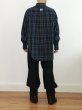 画像19: DHRUV KAPOOR - Handcrafted Scooped Hem Shirt  スクープヘム ビーズ刺繍チェックシャツ (19)