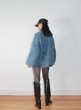 画像7: DHRUV KAPOOR - UNISEX Padded Denim Jacket 中綿入りオーバーサイズデニムジャケット (7)