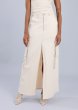 画像2: ESTHE - Denim Cargo Maxi Skirt  カーゴデニムロングスカート - Off White (2)