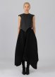 画像3: ESTHE - Asymmetrical Pleated Skirt  アシンメトリープリーツスカート - Black (3)