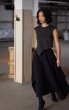 画像7: ESTHE - Asymmetrical Pleated Skirt  アシンメトリープリーツスカート - Black (7)