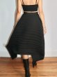 画像14: ESTHE - Asymmetrical Pleated Skirt  アシンメトリープリーツスカート - Black (14)