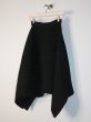 画像8: ESTHE - Asymmetrical Pleated Skirt  アシンメトリープリーツスカート - Black (8)