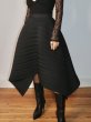 画像13: ESTHE - Asymmetrical Pleated Skirt  アシンメトリープリーツスカート - Black (13)