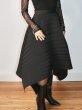 画像11: ESTHE - Asymmetrical Pleated Skirt  アシンメトリープリーツスカート - Black (11)