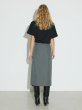 画像5: HOSBJERG - Philadelphia skirt ペンシルラップスカート - Dark Grey (5)