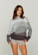 画像2: HOUSE OF SUNNY - The Greyscale Landscape Knit Top ランドスケープタートルニット - Grey Multi (2)