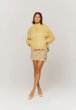 画像4: HOUSE OF SUNNY - The Racer Jacket ビーガンレザーレーサージャケット - Butter Yellow (4)