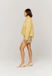 画像5: HOUSE OF SUNNY - The Racer Jacket ビーガンレザーレーサージャケット - Butter Yellow (5)