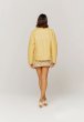 画像6: HOUSE OF SUNNY - The Racer Jacket ビーガンレザーレーサージャケット - Butter Yellow (6)