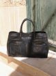 画像7: MEDEA - Nina Tote Bag - Black Leather (7)