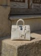 画像2: MEDEA - Nina Small Bag - White Leather (2)