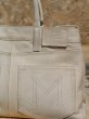 画像7: MEDEA - Nina Tote Bag - White Leather (7)