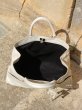 画像8: MEDEA - Nina Tote Bag - White Leather (8)