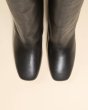 画像4: MI/MAI - NOLAN Black Leather Cuff Boots (4)