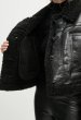 画像19: STAND STUDIO - Aby Grossy Faux Shearling Jacket グロッシーシアリングジャケット - Black (19)