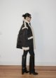 画像16: STAND STUDIO - Dorothy Coat  ボアトリムダウンコート- Black/Natural (16)