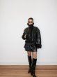 画像11: STAND STUDIO - Aby Grossy Faux Shearling Jacket グロッシーシアリングジャケット - Black (11)