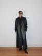 画像8: STAND STUDIO - Selene Leather Coat ラムレザーロングコート - Black (8)