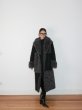 画像12: STAND STUDIO - Becky Coat  ブロックデザインコート - Black/Grey (12)