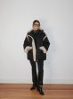 画像12: STAND STUDIO - Dorothy Coat  ボアトリムダウンコート- Black/Natural (12)