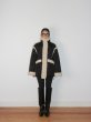 画像10: STAND STUDIO - Dorothy Coat  ボアトリムダウンコート- Black/Natural (10)