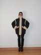 画像11: STAND STUDIO - Dorothy Coat  ボアトリムダウンコート- Black/Natural (11)