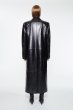 画像5: STAND STUDIO - Selene Leather Coat ラムレザーロングコート - Black (5)