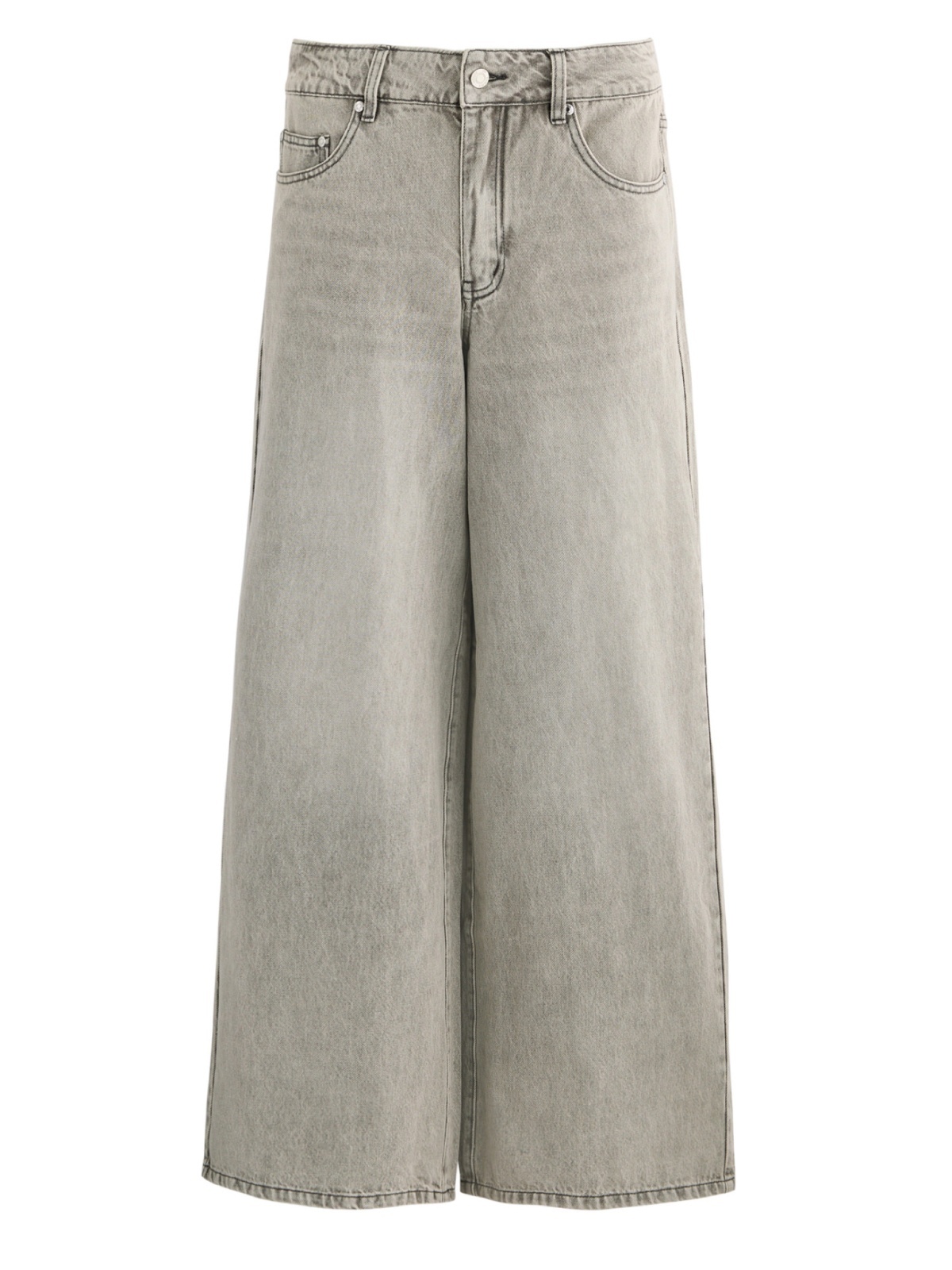 HOUSE OF SUNNY - 13OZ  Wide Leg Denim ワイドレッグデニムパンツ - Grey Rinse